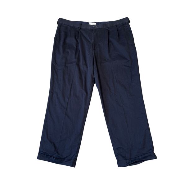 Dockers Regular Fit Pleated Workwear Pants US Men's 42x30 - Picture 1 of 6